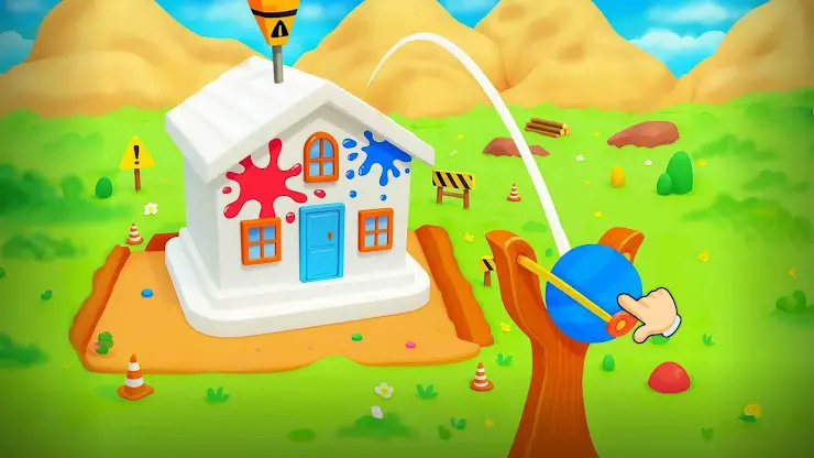 Build a House Bulldozer Games screenshot 4