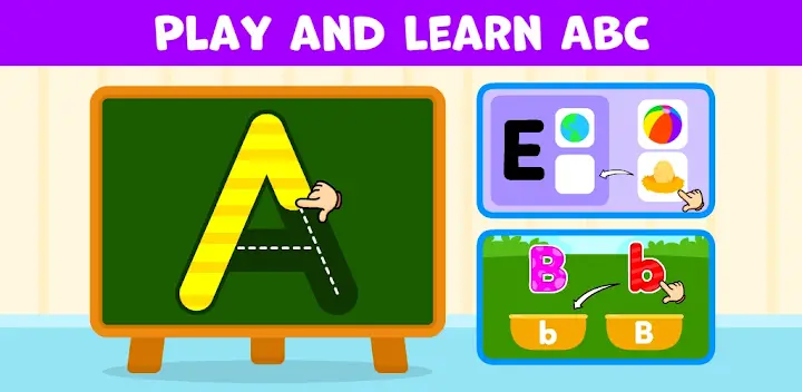 ABC Games: Tracing & Phonics — Android game banner