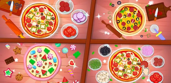 Kids Pizza Maker Cooking Games — Android game banner