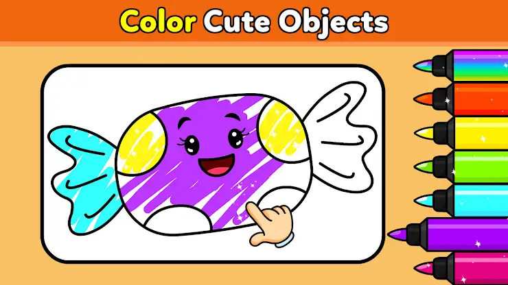 Unicorn Coloring Game For Kids screenshot 3
