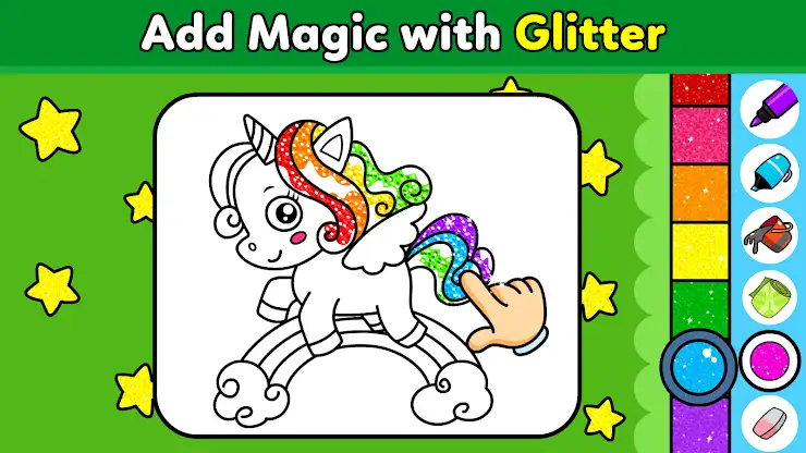 Unicorn Coloring Game For Kids screenshot 6