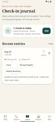 Mindware Stress Coach screenshot 2