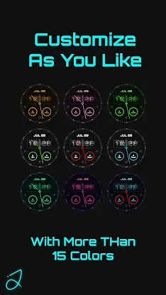 Simple Adjs Watch Face screenshot 3