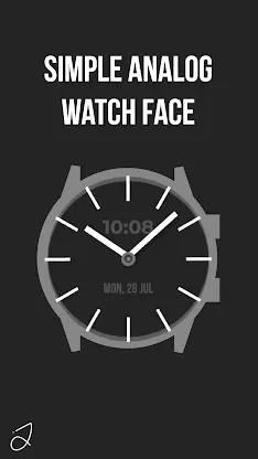 Simple Analog Watch Face screenshot 3