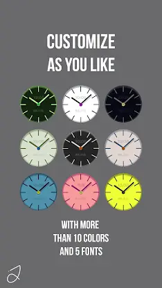 Simple Analog Watch Face screenshot 2