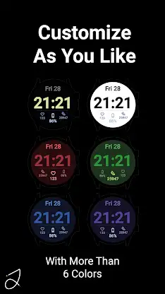 Simple Anim Watch Face I screenshot 2