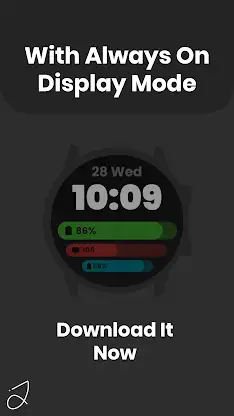 Simple Bar Watch Face screenshot 4