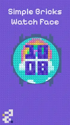 Simple Bricks Watch Face screenshot 3