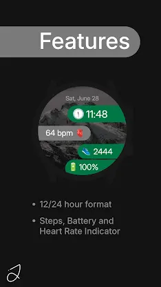 Simple Chat Watch Face screenshot 2