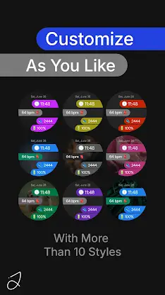 Simple Chat Watch Face screenshot 3