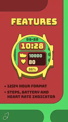 Simple Console Watch Face screenshot 2
