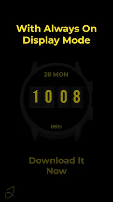 Simple Flip Watch Face screenshot 4