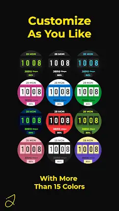 Simple Flip Watch Face screenshot 3