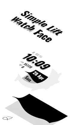 Simple Lift Watch Face screenshot 1