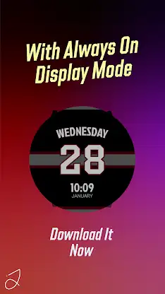 Simple Metros Watch Face screenshot 4