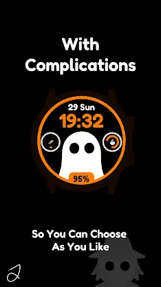 Simple Monster Watch Face screenshot 2