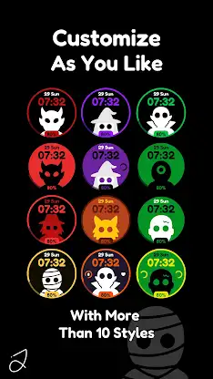 Simple Monster Watch Face screenshot 3