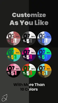 Simple Moved Watch Face screenshot 3