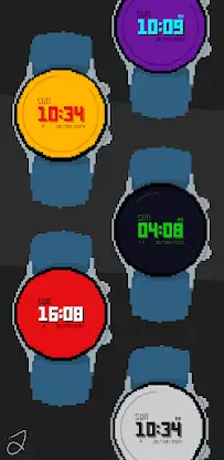 Simple Pixel Art Watch Face screenshot 4