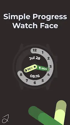 Simple Progress Watch Face screenshot 1