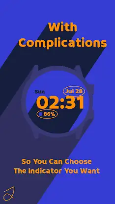Simple Projected Watch Face screenshot 2
