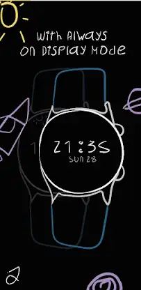 Scrawl Watch Face screenshot 5