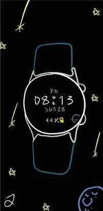 Scrawl Watch Face screenshot 2