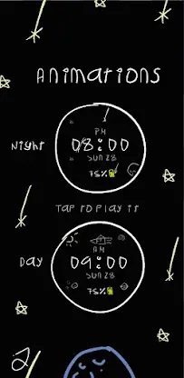 Scrawl Watch Face screenshot 4