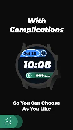 Simple Shadow Watch Face screenshot 3