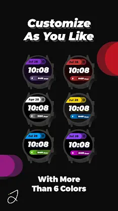Simple Shadow Watch Face screenshot 4