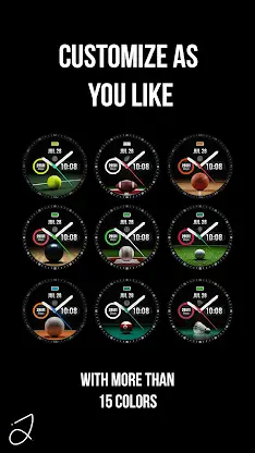 Simple Sport Watch Face screenshot 3