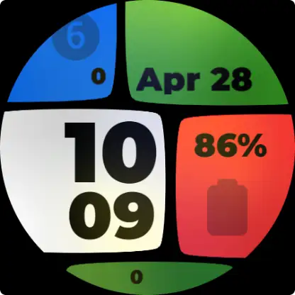 Simple Widget Watch Face screenshot 6