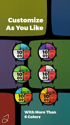 Simple Widget Watch Face screenshot 3