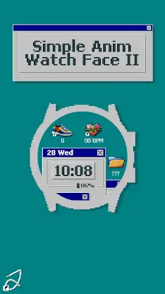 Simple XP Watch Face screenshot 1