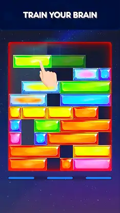 Jewel Slider: Drop Down Puzzle screenshot 4