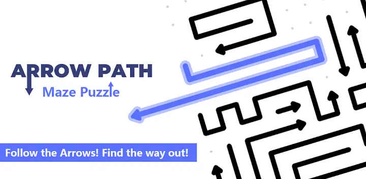 Arrow Path: Maze Puzzle — Android game banner