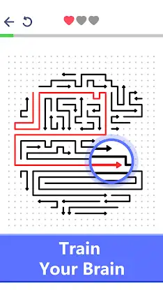 Arrow Path: Maze Puzzle screenshot 1