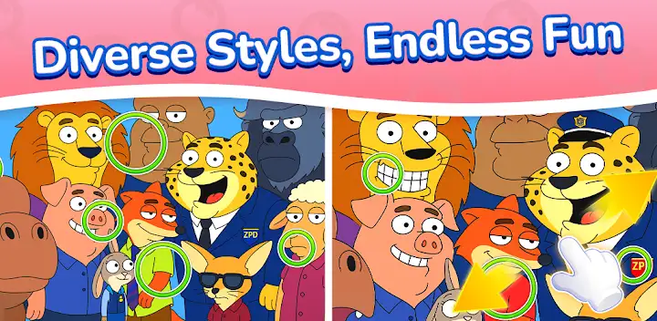 Difference - find & spot！ — Android game banner