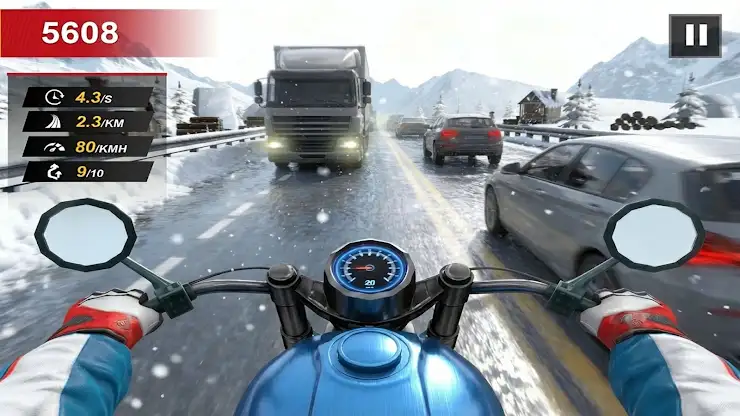 Moto Rider: Highway Race screenshot 3