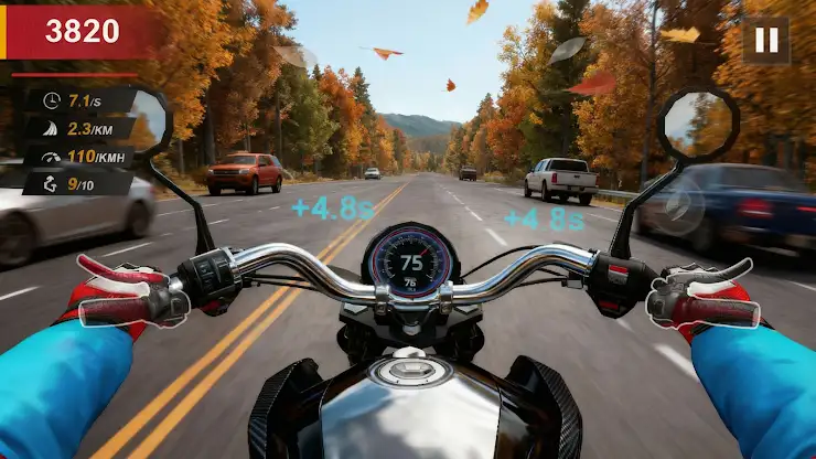 Moto Rider: Highway Race screenshot 4