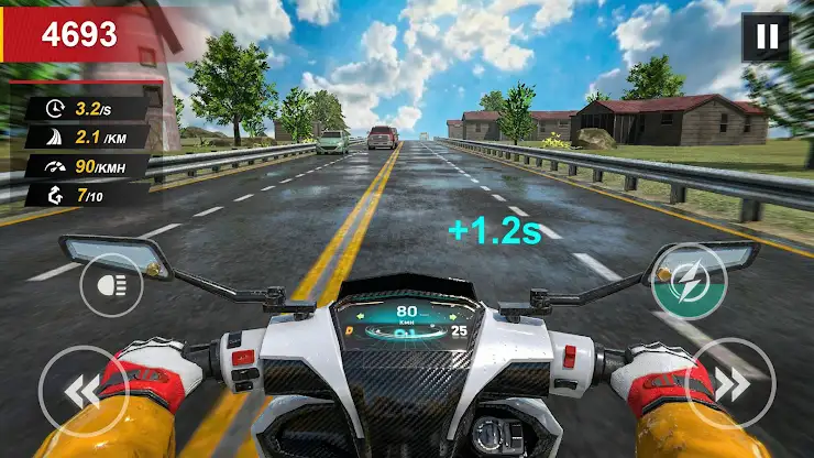 Moto Rider: Highway Race screenshot 6