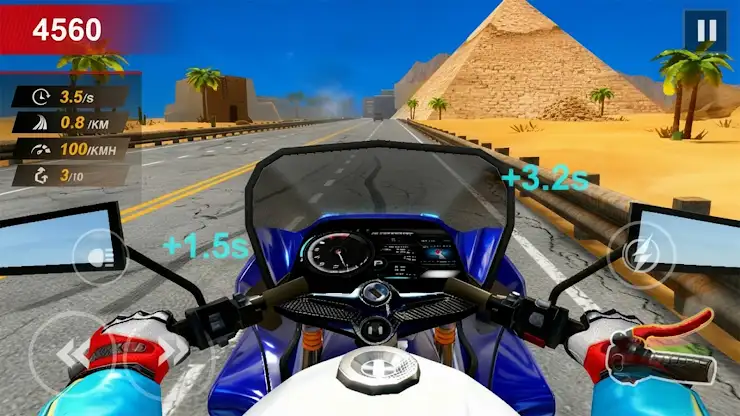 Moto Rider: Highway Race screenshot 5
