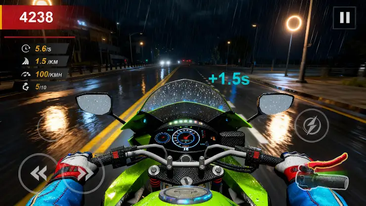 Moto Rider: Highway Race screenshot 1