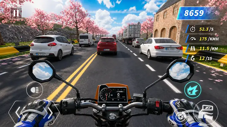 Master Race: Moto Drift screenshot 5