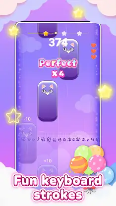 PopCat Tiles: Piano & Music screenshot 1