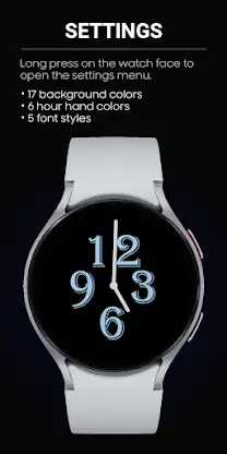 JHW Analog 7: Watch face screenshot 3