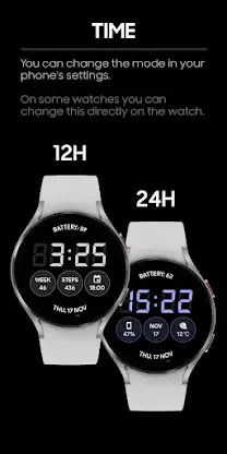 JHW Digital Bits 2: Watch face screenshot 6