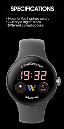JHW Digital Bits 2: Watch face screenshot 2