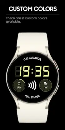 JHW Digital Bits 2: Watch face screenshot 4