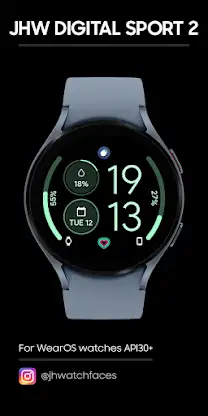 JHW Digital Sport 2: Wear OS screenshot 1